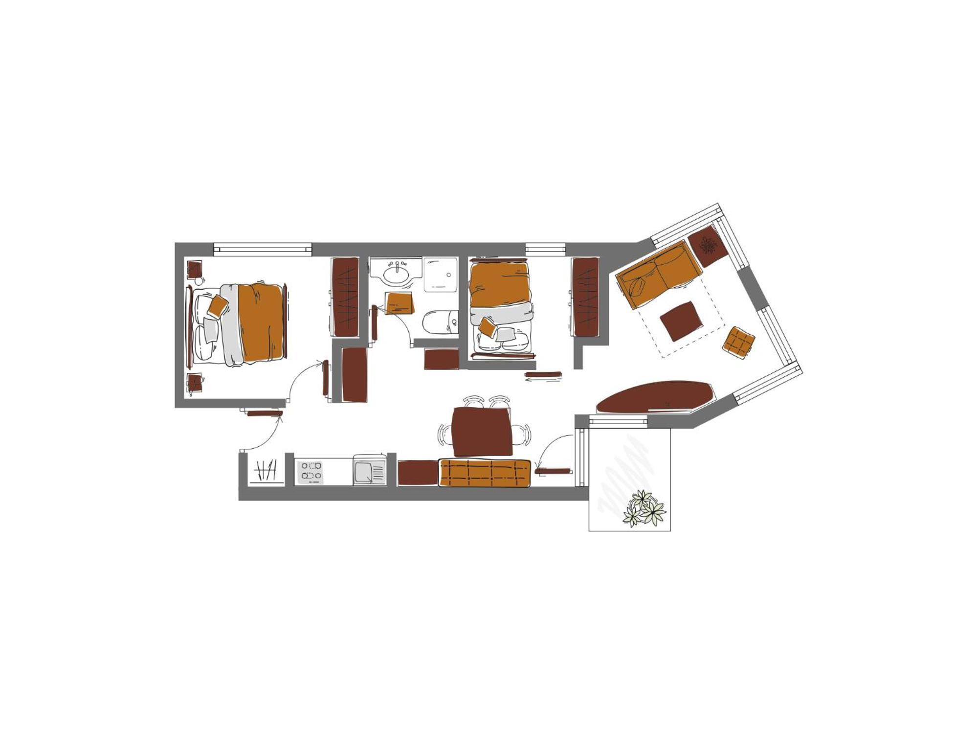 Schoenblick - Gurgl B&B Obergurgl Chambre photo